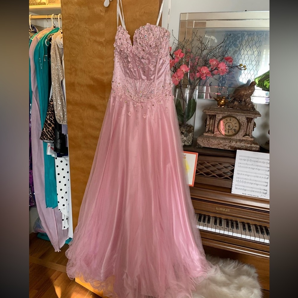 Beautiful Pink Tony Bowls Gown🌸🩷